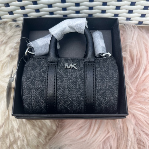 Michael Kors Charcoal Mini Handbag - Picture 3 of 7